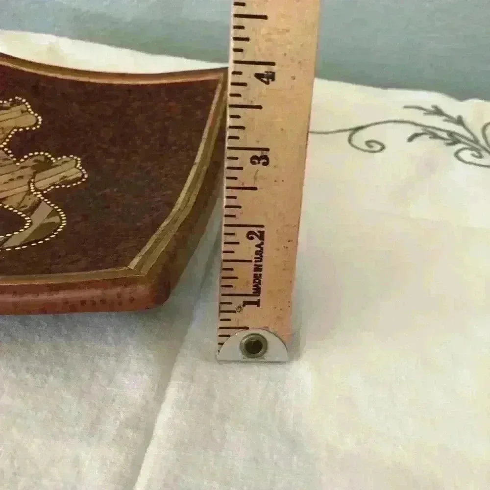 VTG bearded dragon alligator lizard etc southwest trinket dish - Picture 6 of 6